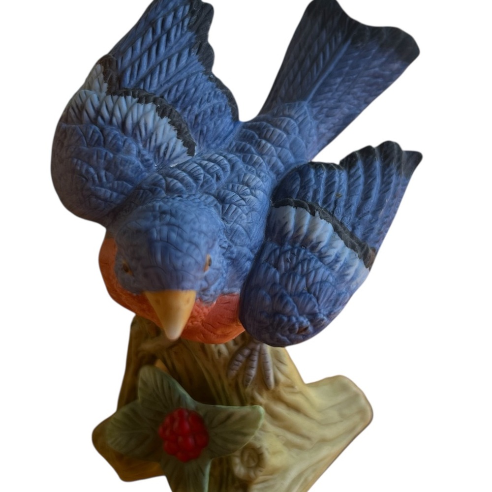 EUC~Rare Vintage Lefton China Nest Egg Collection Blue Bird Figurine
Collectible - Picture 6 of 7
